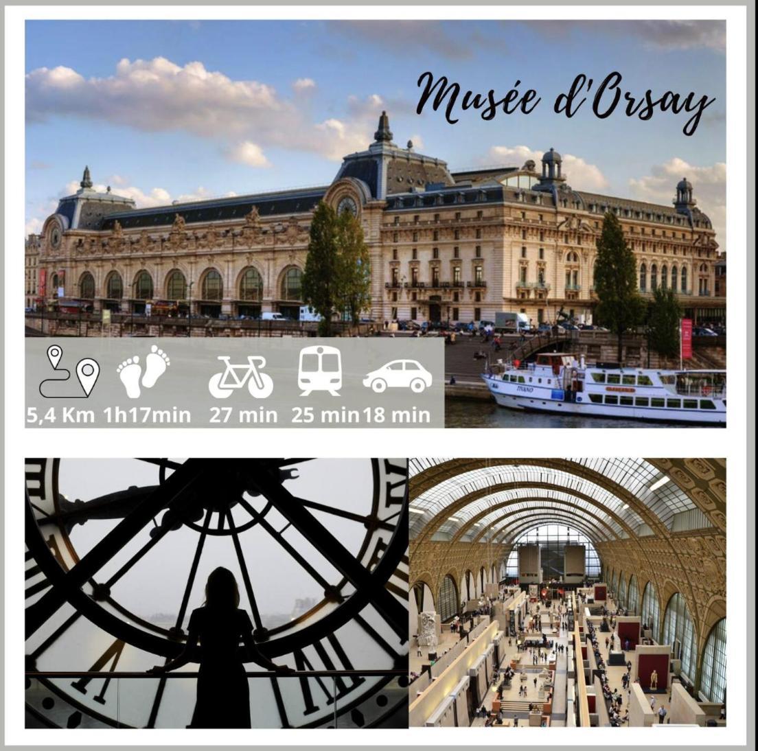 With Amazing View Of With Private Parking Appartamento Parigi